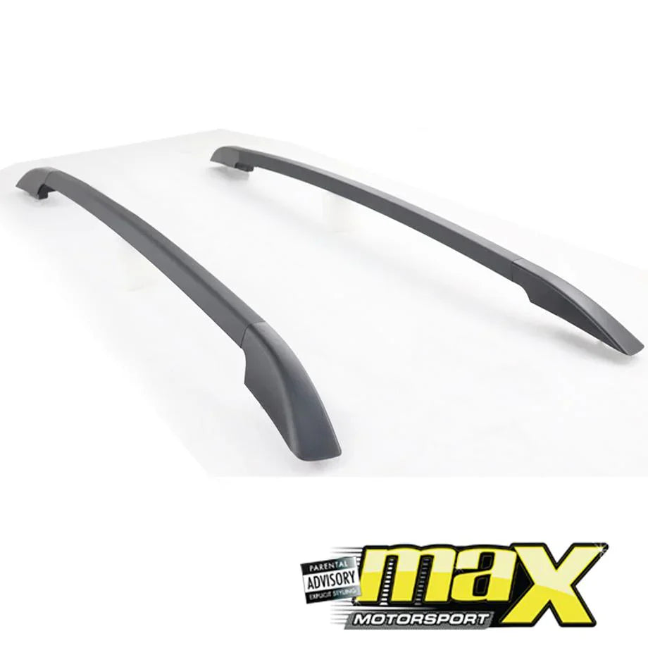 GUNMANSA Suitable To Fit - Ranger T6 / T7 / T8 (12-21) Matte Black Stick On Roof Racks