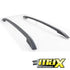GUNMANSA Suitable To Fit - Ranger T6 / T7 / T8 (12-21) Matte Black Stick On Roof Racks