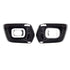 GUNMANSA Suitable To Fit Ranger T8 (19-On) Wildtrak Dual Function Angel Eye Fog Light Surround