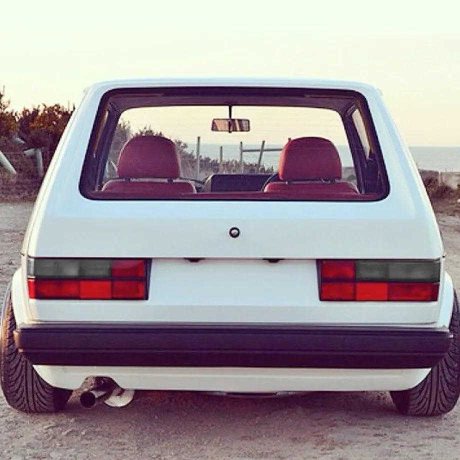 GUNMANSA Suitable To Fit - VW Golf 1 Life Style Semi Smoked Taillights