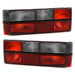GUNMANSA Suitable To Fit - VW Golf 1 Life Style Semi Smoked Taillights