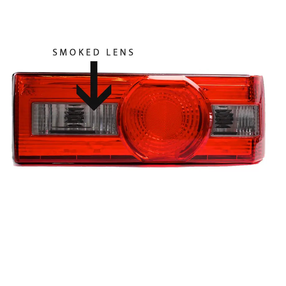 GUNMANSA Suitable To Fit - VW Golf 1 VeloCiti Style Crystal Smoked Taillights