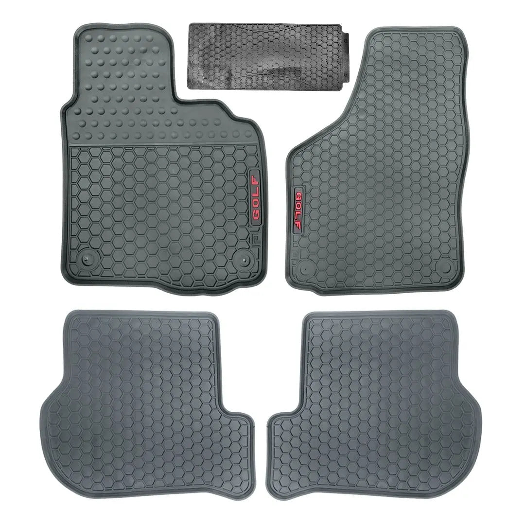 GUNMANSA Suitable To Fit - VW Golf 5/6 Custom Rubber Car Mats (5-Piece)