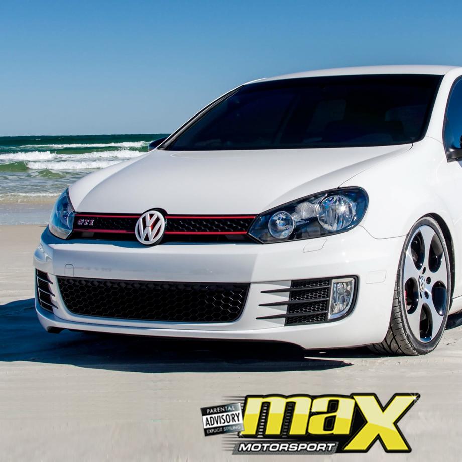 GUNMANSA Suitable To Fit - VW Golf 6 GTI Front Plastic Bumper With Fogs