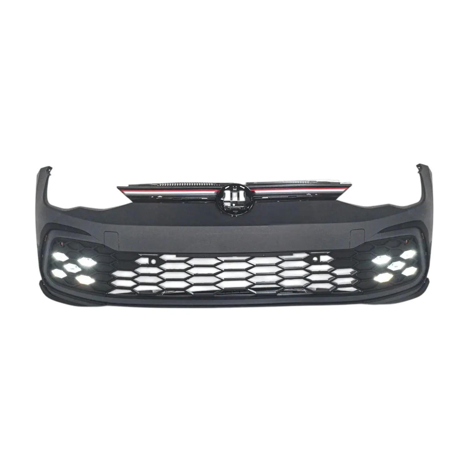 GUNMANSA Suitable To Fit - VW Golf 8 GTI Style Plastic Front Bumper Upgrade