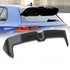 GUNMANSA Suitable To Fit - VW Golf 8 R-Line (21-On) Oettinger Style Gloss Black Plastic Roof Spoiler