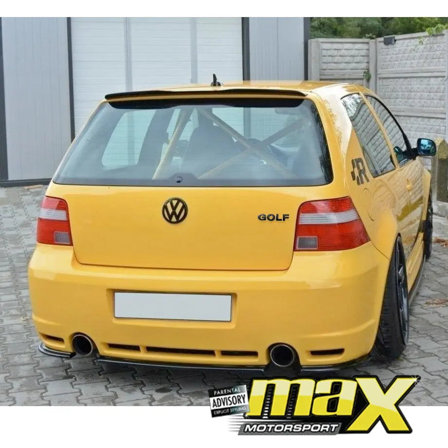 GUNMANSA Suitable To Fit- VW Golf Black Lettering Badge