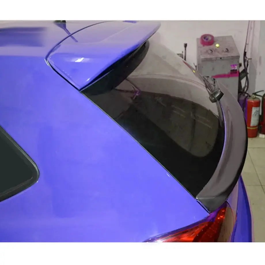GUNMANSA Suitable To Fit - VW Polo 6 Gloss Black Rear Middle Wing Spoiler