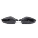 GUNMANSA Suitable To Fit - VW Polo 6 Gloss Black Wing Style Clip-On Mirror Covers (10-On)