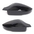 GUNMANSA Suitable To Fit - VW Polo 6 Gloss Black Wing Style Clip-On Mirror Covers (10-On)