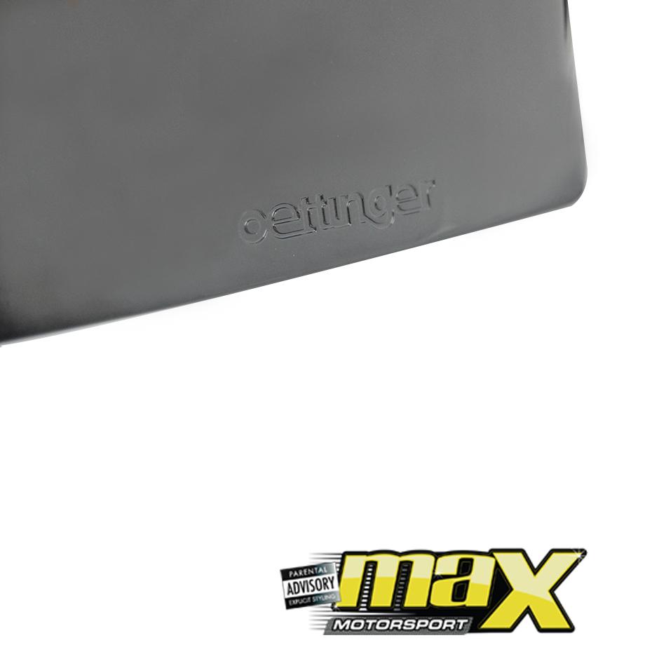 GUNMANSA Suitable To Fit - VW Polo 6 Oettinger Style Gloss Black Plastic Roof Spoiler