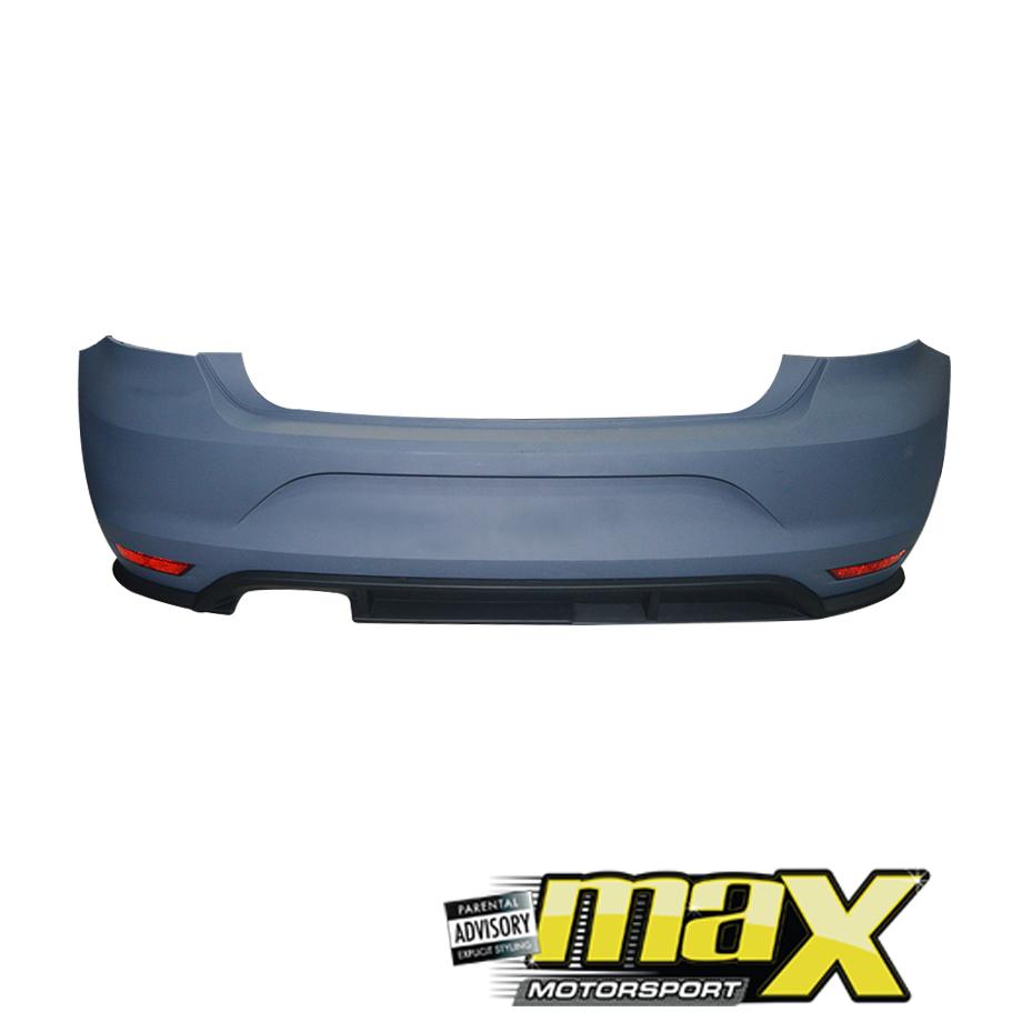 GUNMANSA Suitable To Fit - VW Polo 6C GTI (15-On) Plastic Rear Bumper Upgrade