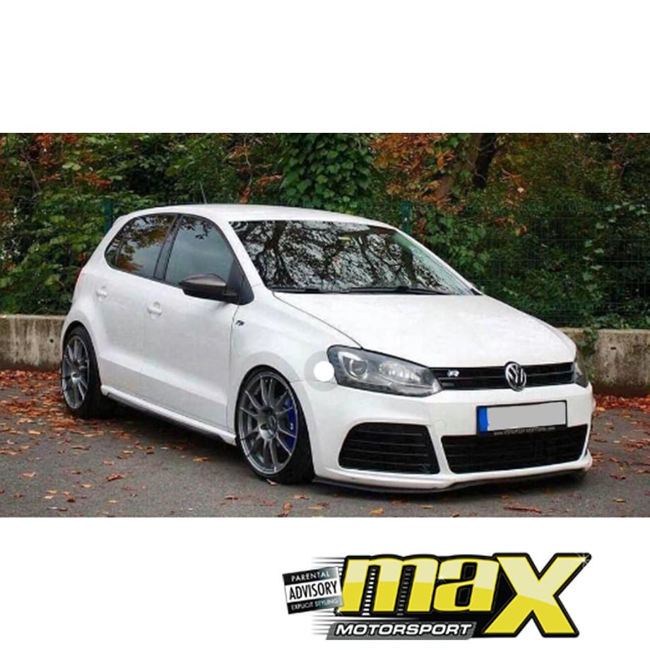 GUNMANSA Suitable To Fit - VW Polo 6R R20 Style Plastic Front Bumper Upgrade