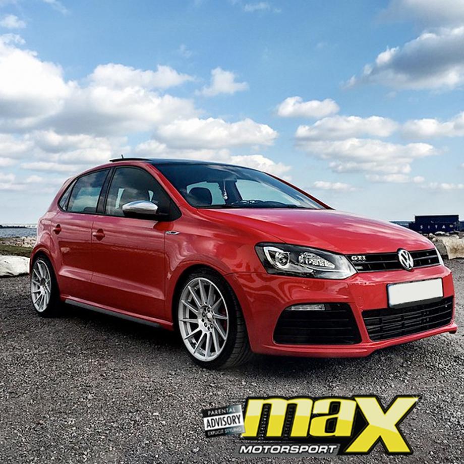 GUNMANSA Suitable To Fit - VW Polo 6R R20 Style Plastic Front Bumper Upgrade