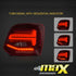 GUNMANSA Suitable To Fit - VW Polo 6R Smoked Red LED Sequential Taillight