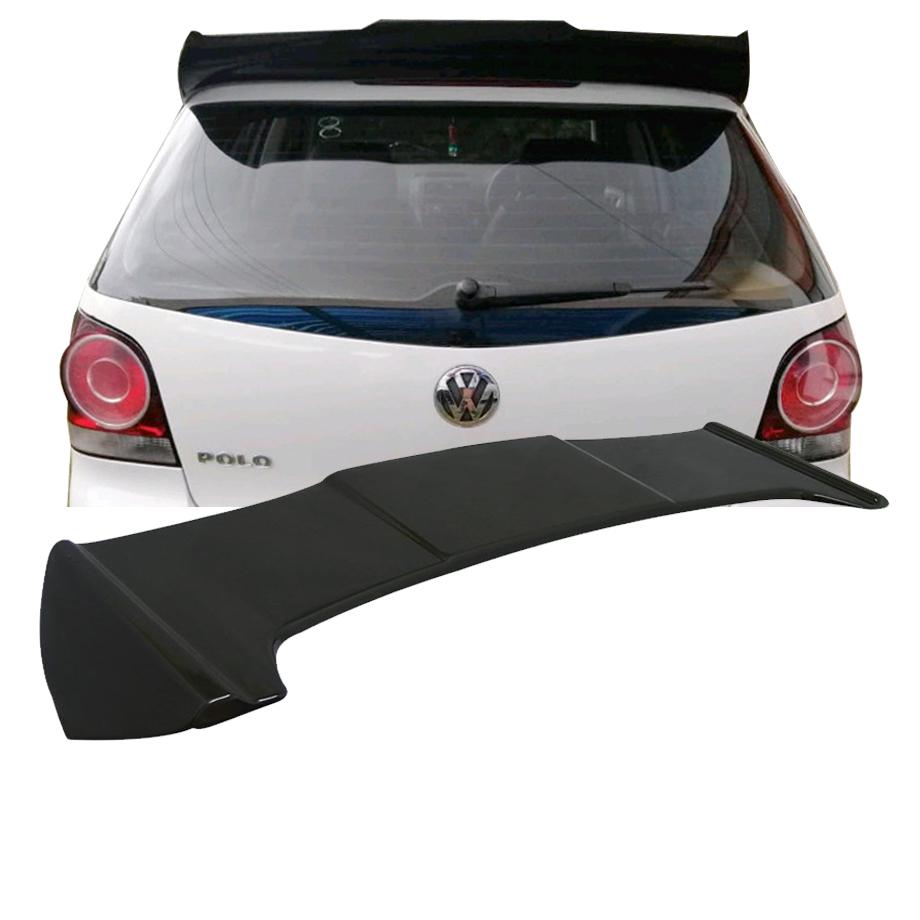 GUNMANSA Suitable To Fit - VW Polo 9N / Vivo Osir Style Gloss Black Roof Spoiler