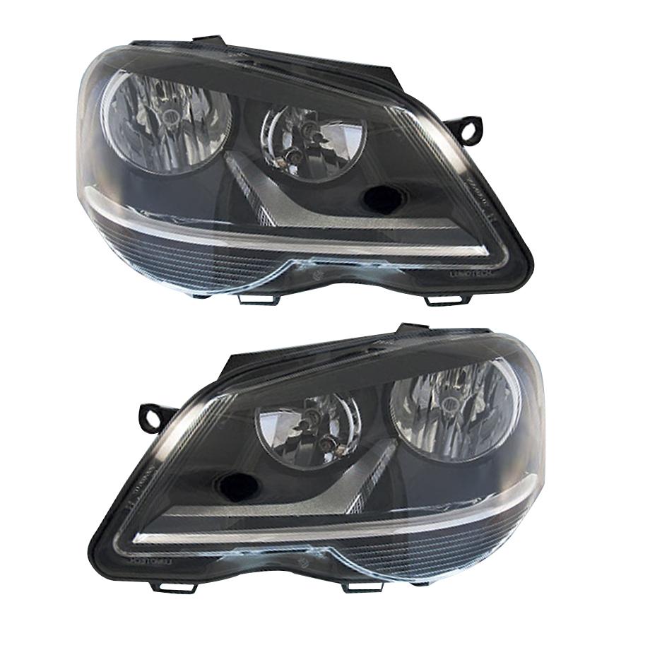 GUNMANSA Suitable To Fit - VW Polo Vivo (05-19) Silverline Facelift Headlight
