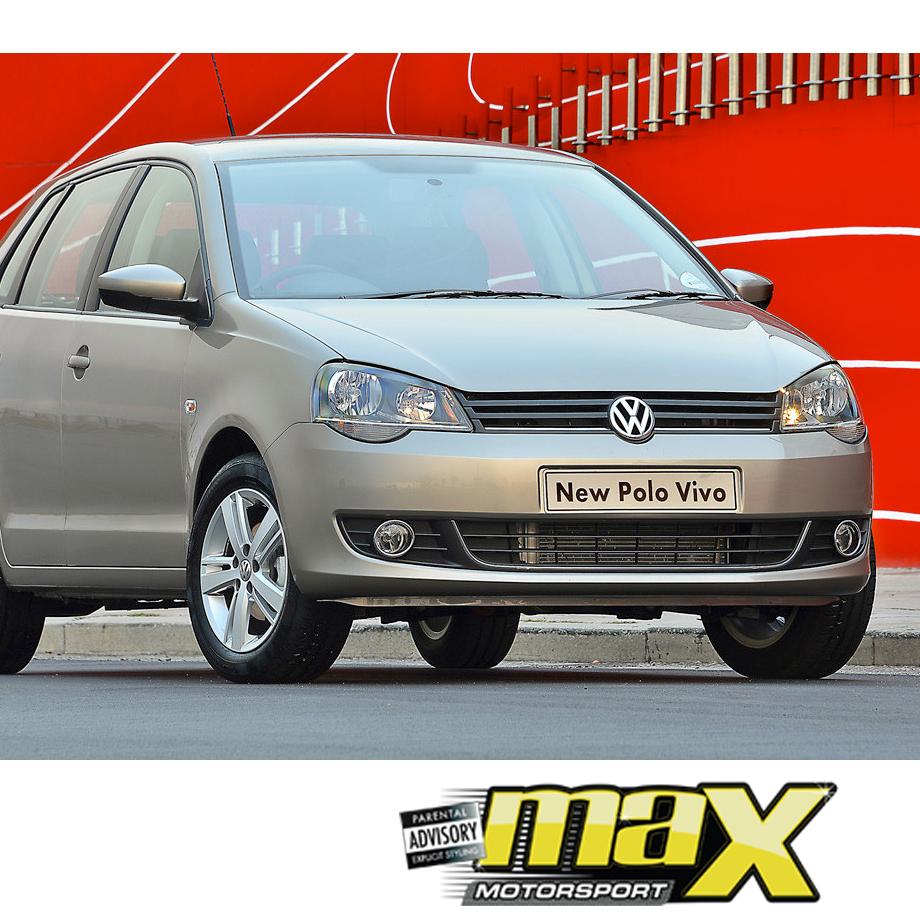 GUNMANSA Suitable To Fit - VW Polo Vivo (14-19) Silverline Fog Lamp Covers With Centre Grille (5-Piece)