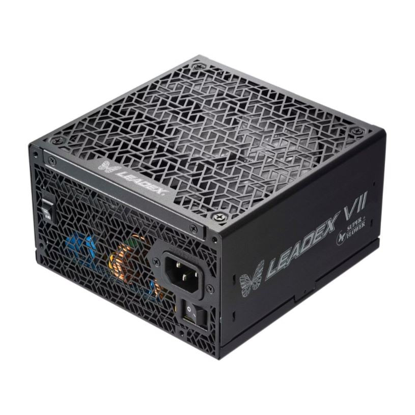 GUNMANSA Super Flower Leadex VII XP PRO 1000W 80+ Platinum, Cybenetics Platinum, Full Modular, ATX 3.1 & PCIe 5.0, W/12VHPWR (2x8pin-16pin native cables), FDB Fan, SF-1000F14XP, Black
