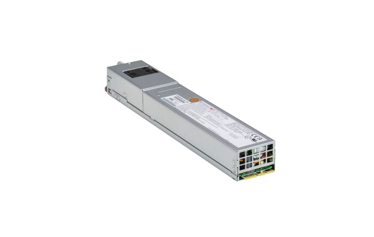 GUNMANSA Supermicro 600W 80 Plus Titanium 1U Redundant Power Supply (PWS-601A-1R)