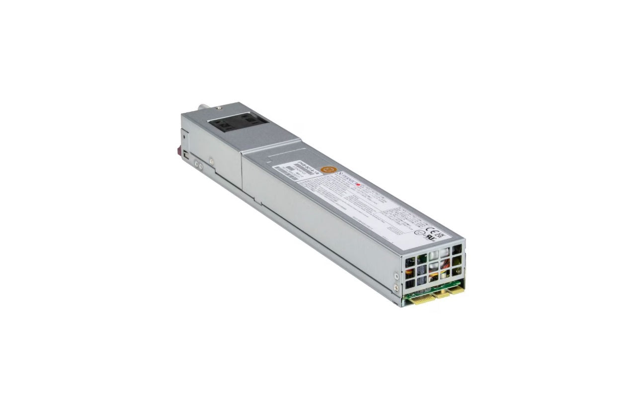 GUNMANSA Supermicro 600W 80 Plus Titanium 1U Redundant Power Supply (PWS-601A-1R)