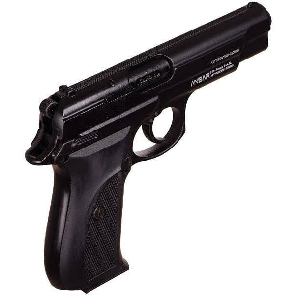 GUNMANSA Sur Ansar 571 Black Blank/Pepper Gun (Semi Auto|14+1|9mm PAK)