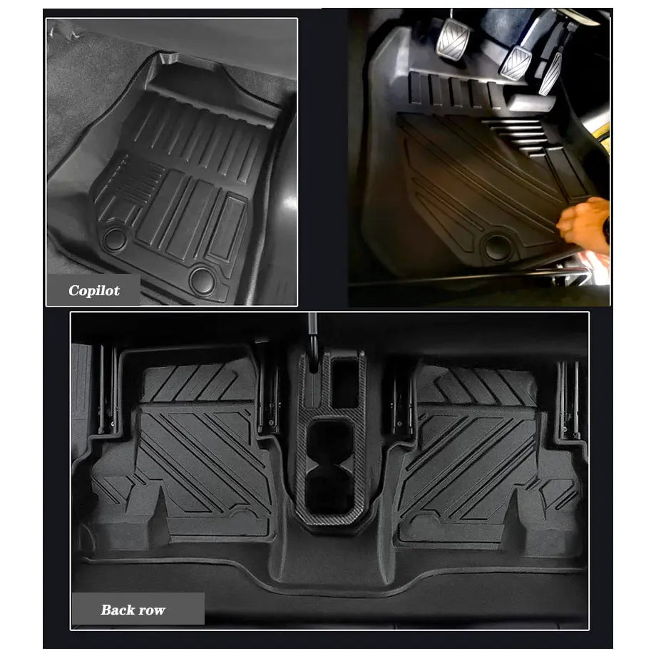GUNMANSA Suzuki Jimny (18-On) Manual Models - Moulded TPE Rubber Floor Mats (3-Piece)