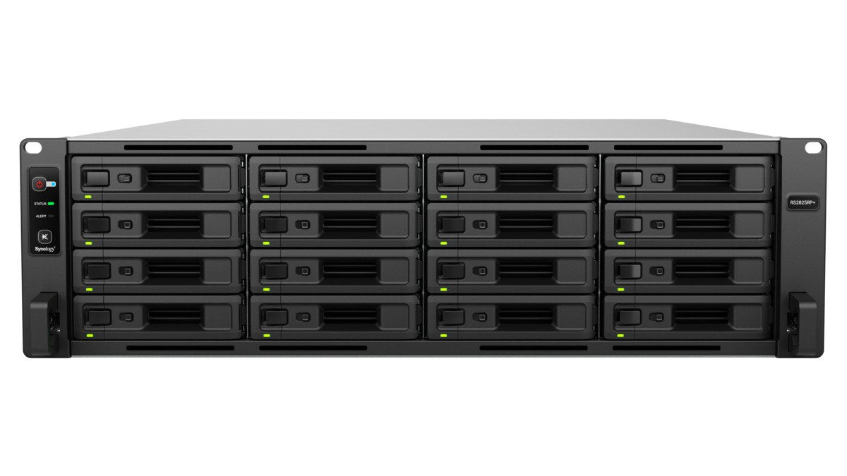 GUNMANSA SYNOLOGY DiskStation RS2825RP+ 16-Bay AMD Ryzen V1780B 8 GB DDR4 Reliable Data Management Solution for Business Workloads NAS