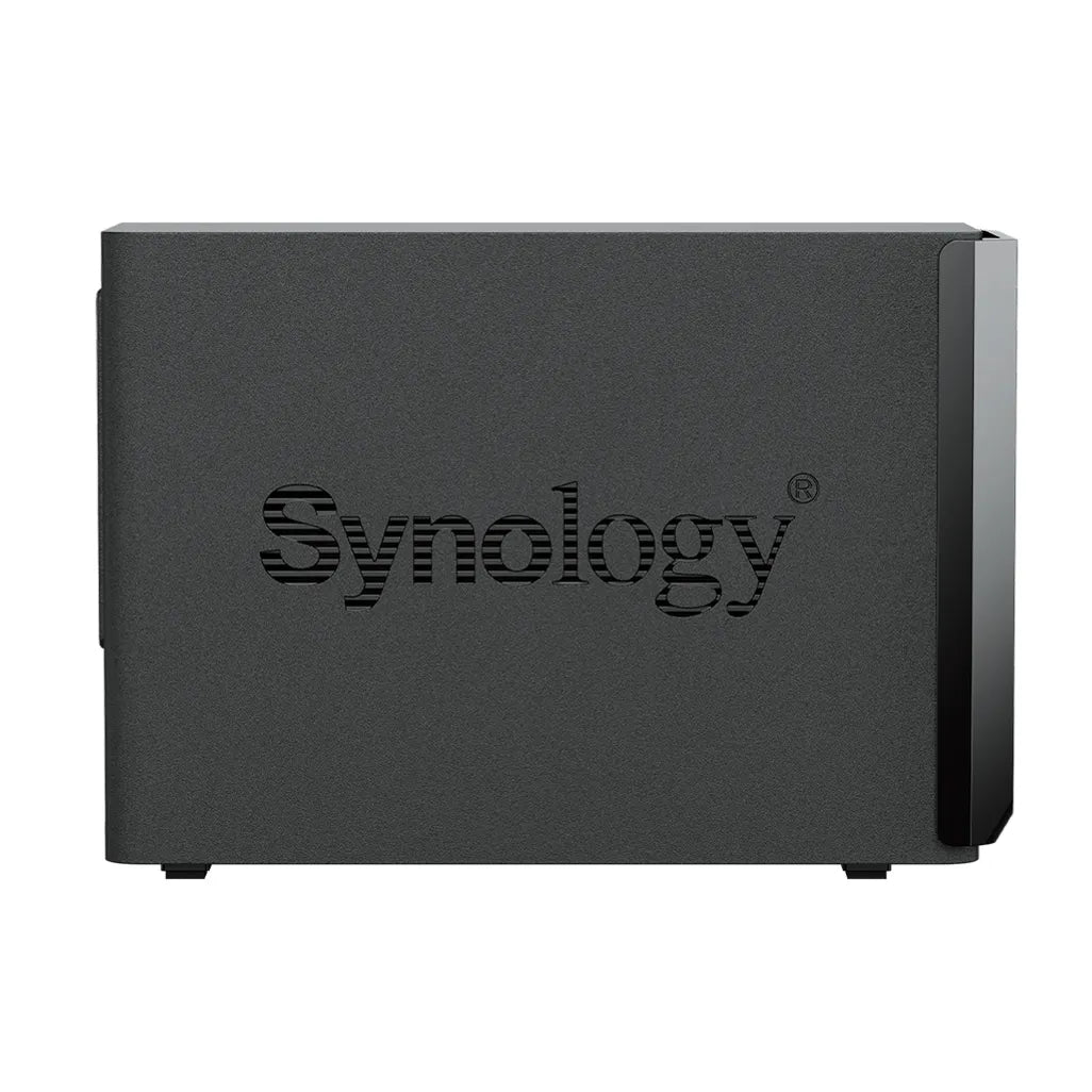 GUNMANSA Synology DS225+ 2 Bay Desktop NAS Intel Celeron J4125 4C 2GB soldered DDR4 non-ECC (one open RAM slot; max 6GB RAM)