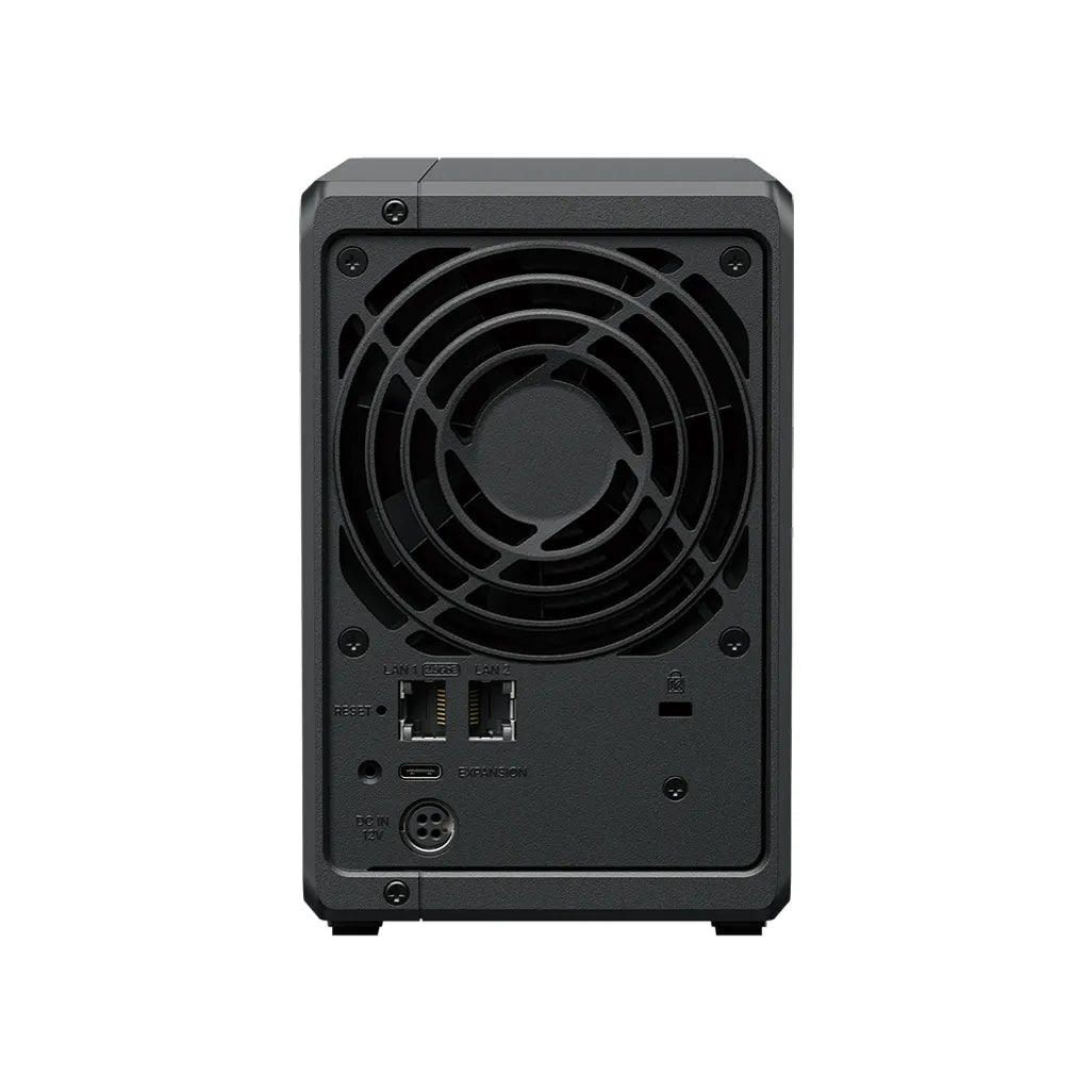 GUNMANSA Synology DS725+ 2 Bay NAS AMD Ryzen R1600 2C CPU 4 GB DDR4 ECC SODIMM (2 RAM slots) 1 x RJ-45 1GbE 1 x RJ-45 2.5GbE