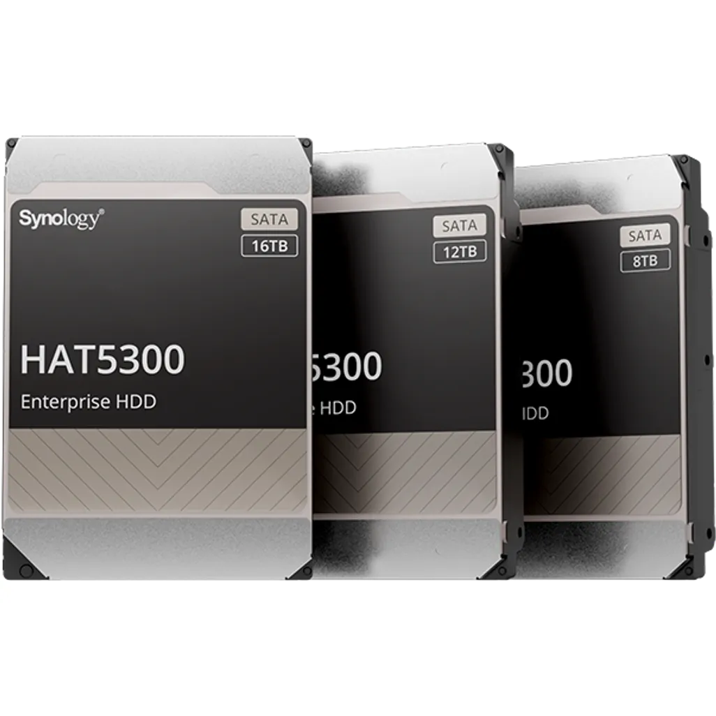 GUNMANSA Synology HAT5300-16T 16TB 3.5'' Enterprise HDD; SATA 6GB/s; 256MB Cache; RPM 7200 - 5 year warranty