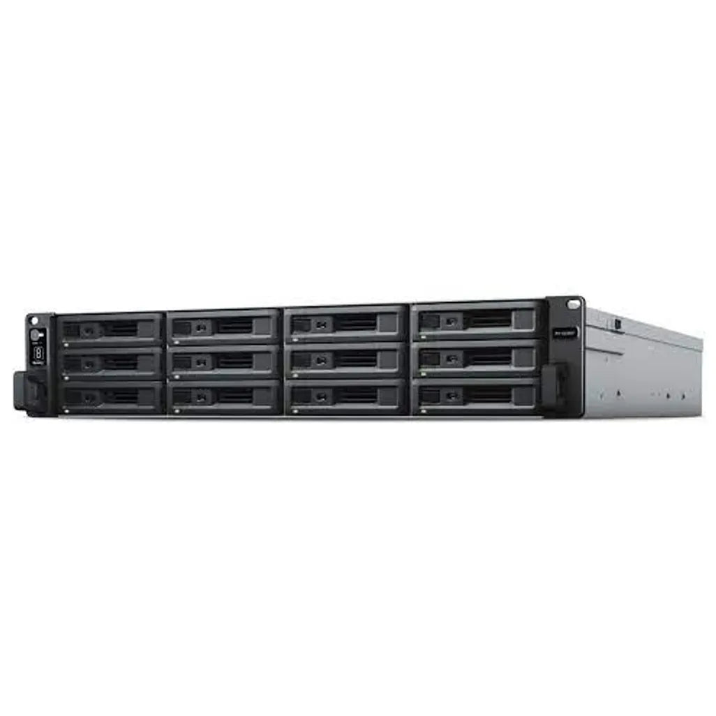 GUNMANSA Synology RX1223RP, HDD/SSD enclosure, 2.5/3.5", Serial ATA, Hot-swap, Black