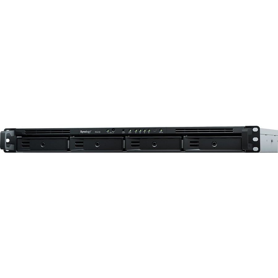 GUNMANSA Synology RX418 Drive Enclosure - eSATA Host Interface - 1U Rack-mountable