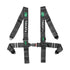 GUNMANSA Takata 4-Point Racing Seat Harness (Black)