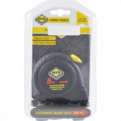 GUNMANSA Tape Measure - MTS Soft Grip 5m x 19mm Auto Lock Part No: TL83-3