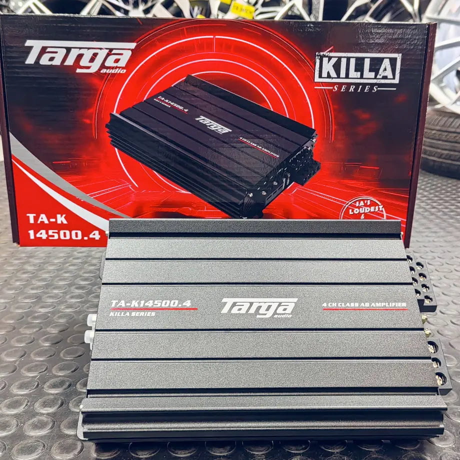 GUNMANSA Targa TA-K14500.4 Killa Series 4-Channel Amplifier (14500W)