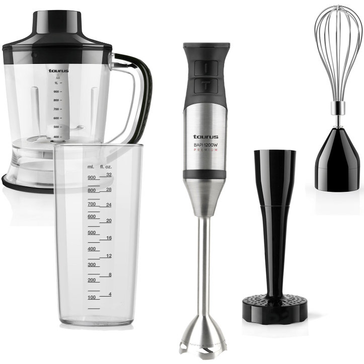 GUNMANSA Taurus 20 Speed Stainless Steel 1200W Stick Blender