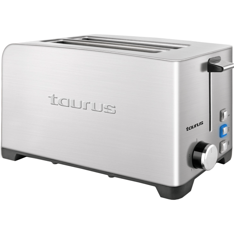 GUNMANSA Taurus 4 Slice 1400W Stainless Steel Brushed Toaster