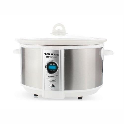 GUNMANSA Taurus 6.5L Stainless Steel Digital Slow Cooker Retail Box