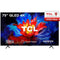 GUNMANSA TCL P8K UK 4K 75 Inch QLED HDR Smart TV