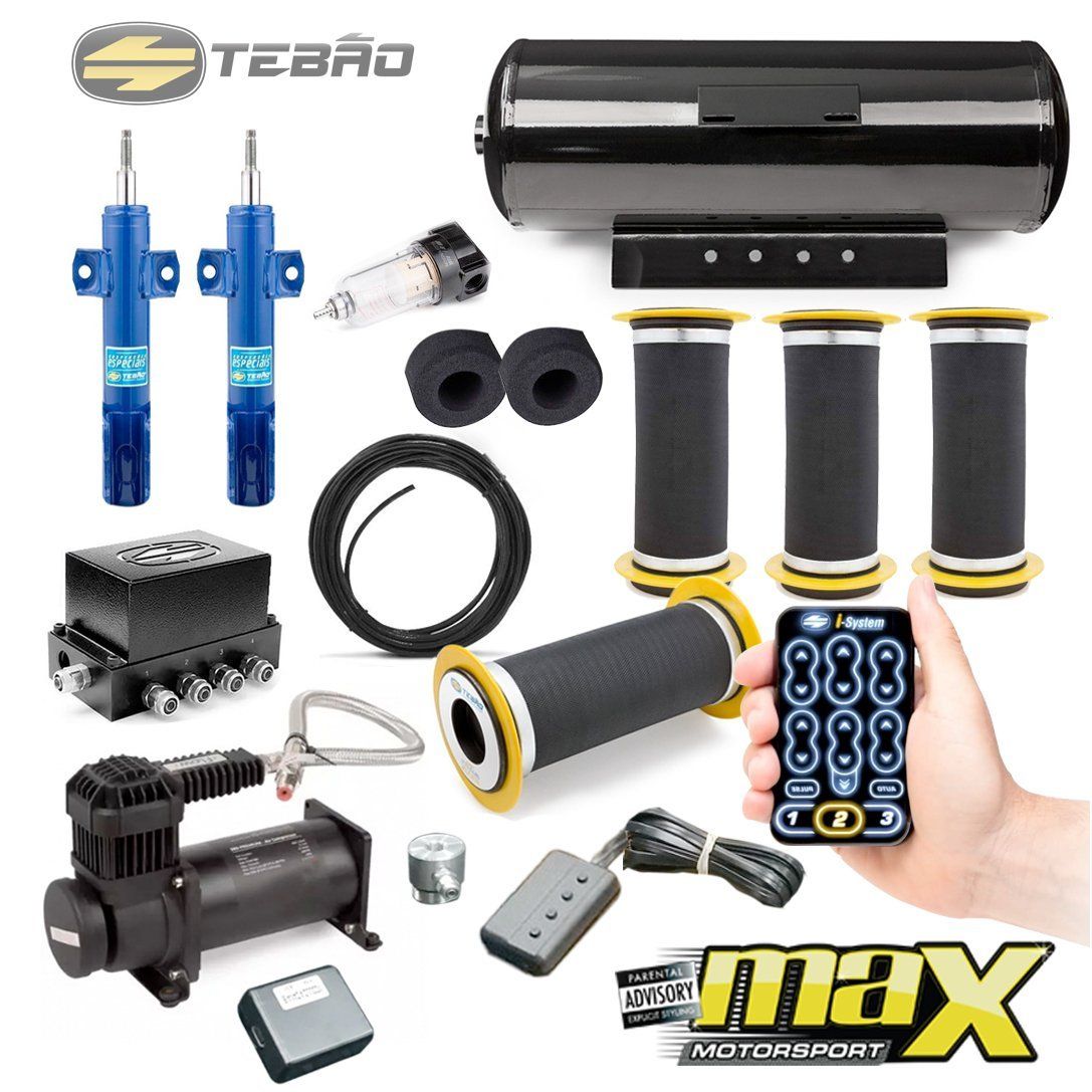 GUNMANSA Tebao Air Suspension Kits With Bluetooth Remote - Opel Corsa Utility / Chevrolet Utility