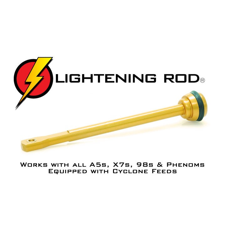 GUNMANSA Tech T Lightning Rod for A-5, X7, 98 with Cyclone Feeders