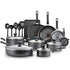 GUNMANSA Tefal Easy Care Grey 20 Piece Cookware Set