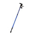 GUNMANSA Telescopic Hiking Stick Hooked Handle - Silver