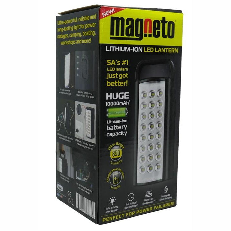 GUNMANSA Tevo Magneto 3.0 Black LED Lantern Lithium Ion