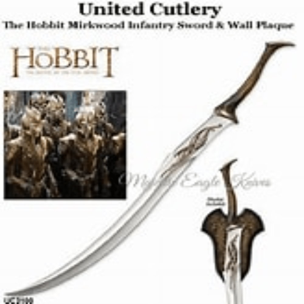 GUNMANSA The Hobbit Mirkwood Infantry Sword UC3100
