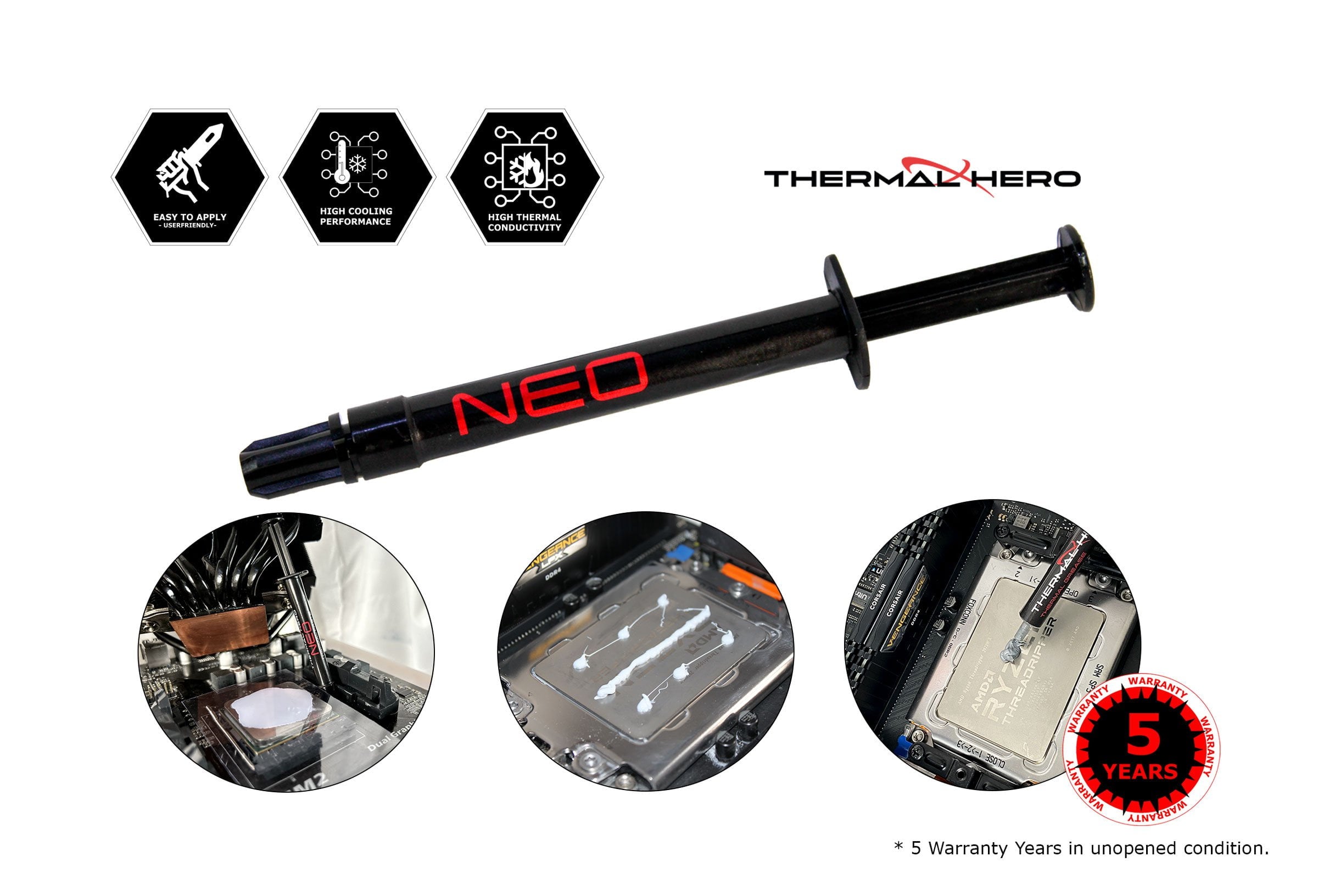 GUNMANSA Thermal Hero NEO Series TH-201225 25g High-Performance Thermal Paste