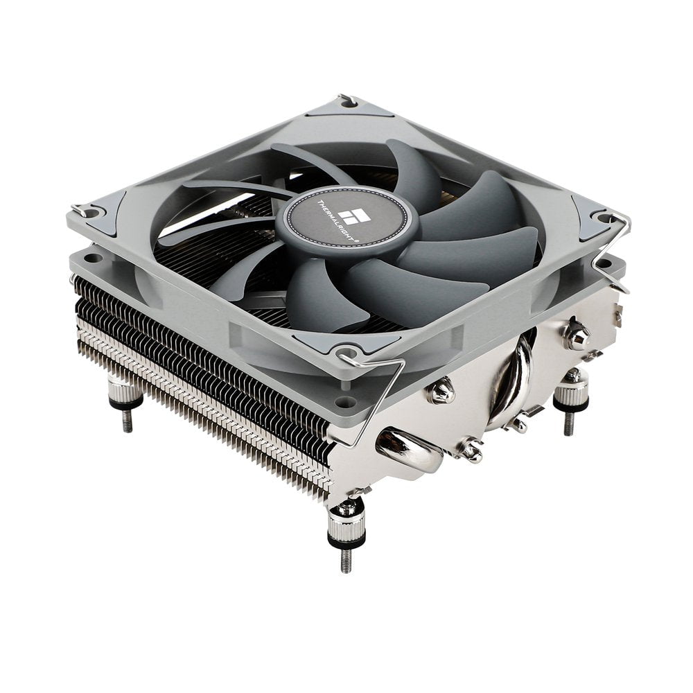 GUNMANSA Thermalright AXP-90 X47 Low Profile CPU Air Cooler, with 92mm Slim PWM Fan for 2700RPM High Speed ITX CPU Fan, AGHP Technology, for AMD AM4 AM5/Intel 1150/1151/1200/1700