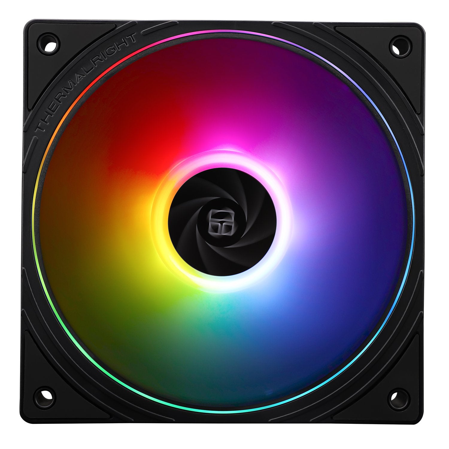 GUNMANSA Thermalright TL-S12-S X 3 CPU Fan 120mm ARGB Case Cooler Fan Comes with ARGB Lighting Effect, PC PWM Silent Computer Fan with 1500RPM Speed, CPU Cooling Fan , 3 Pack (TL-S12-S X 3)