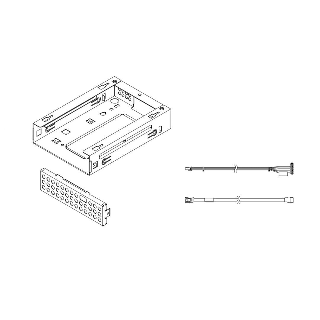 GUNMANSA ThinkSystem ST50 V2/V3 2nd 3.5'' HDD Cage Kit